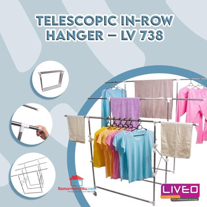 Promo Gajian Akhir Bulan Liveo Jemuran Lipat LV 738