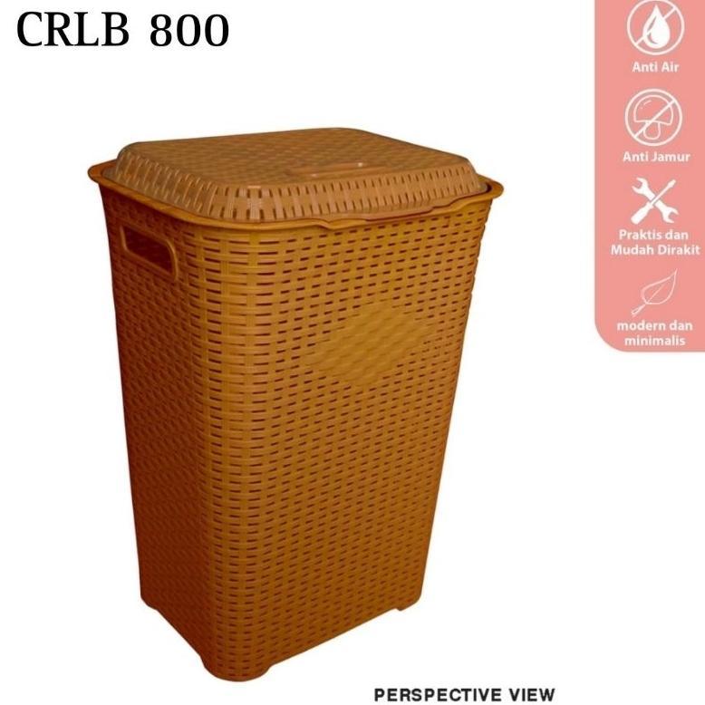 Club Plastic Furniture Club Rattan Laundry Basket (CRB 800)/CRB500