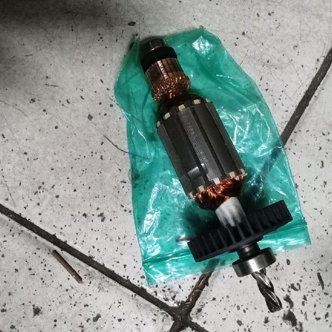 paling diminati] armature hp1630 makita original bor impact drill angker rotor
