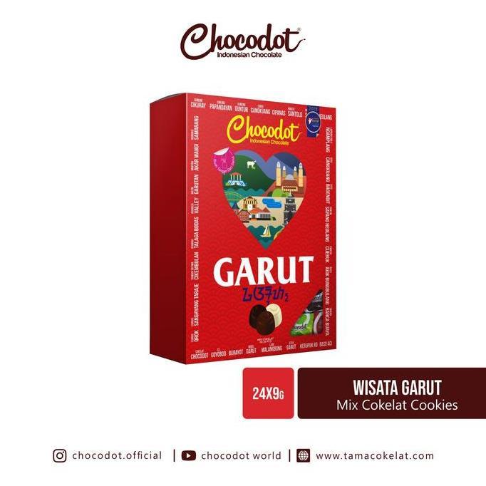 Cokelat Chocodot Edisi Wisata Garut (9x24pcs) Cookies ABD