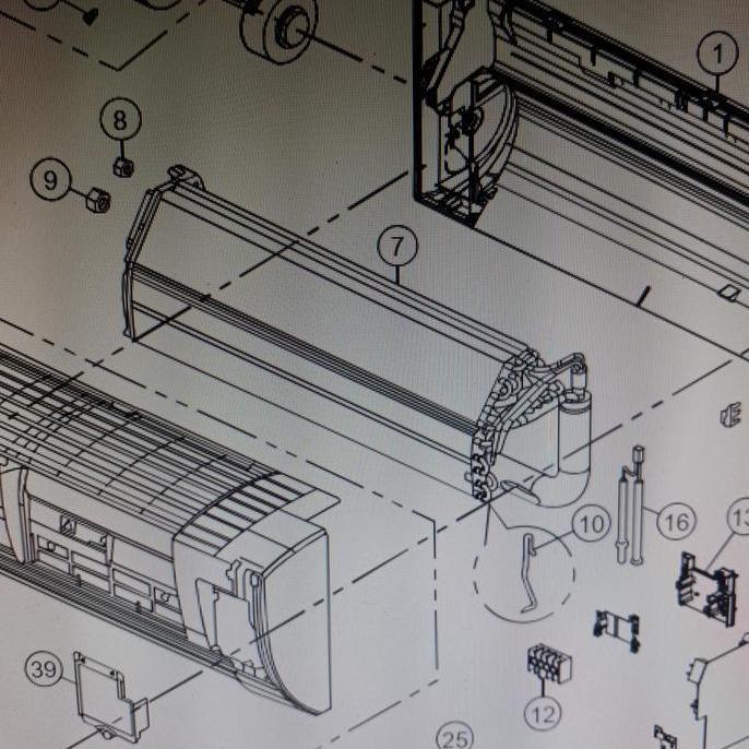 Evaporator AC Split Panasonic 2 PK PN18SKP