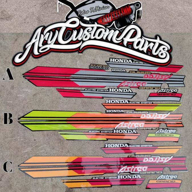 striping sticker astrea grand sabit