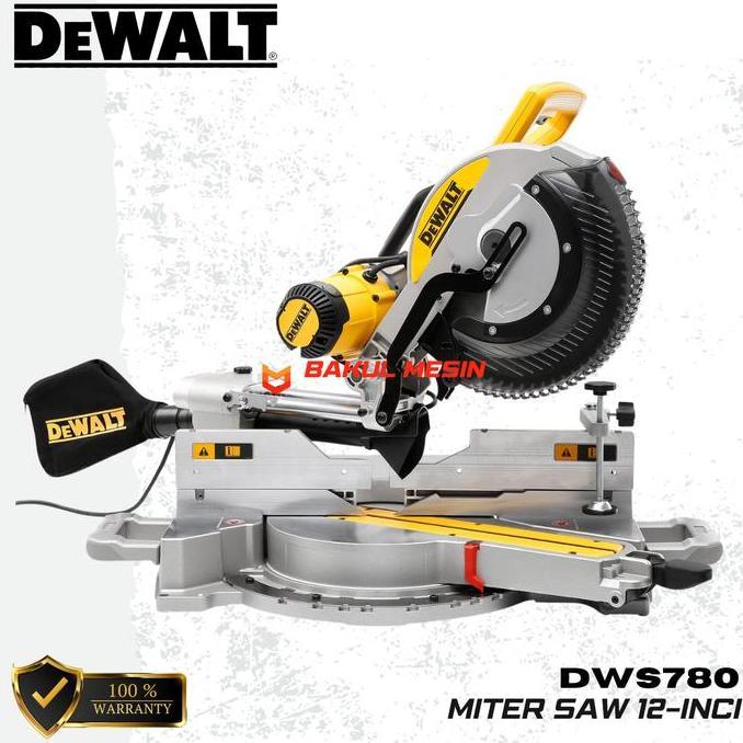 MITER SAW SLIDING DEWALT DWS780 12INCH MESIN GERGAJI DWS 780