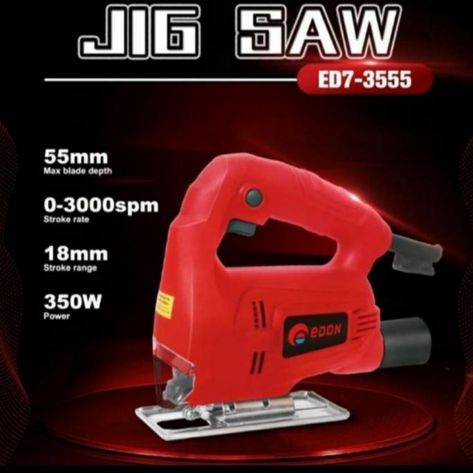 MESIN JIGSAW MESIN GERGAJI TRIPLEK EDON ED7 3555