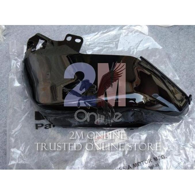 COVER TANGKI R15 VVA KIRI HITAM ORI YGP BK6-F4129-00-P3