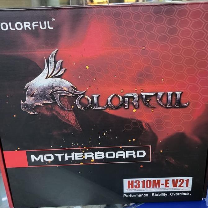 COLORFUL H310M M.2 PLUS V20 SUPORT GEN 6,7,8,9 H110M