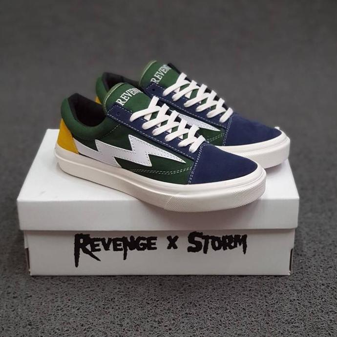 DV348 }} Sepatu Revenge x storm og rainbow 39-43 GRADE ORIGINAL