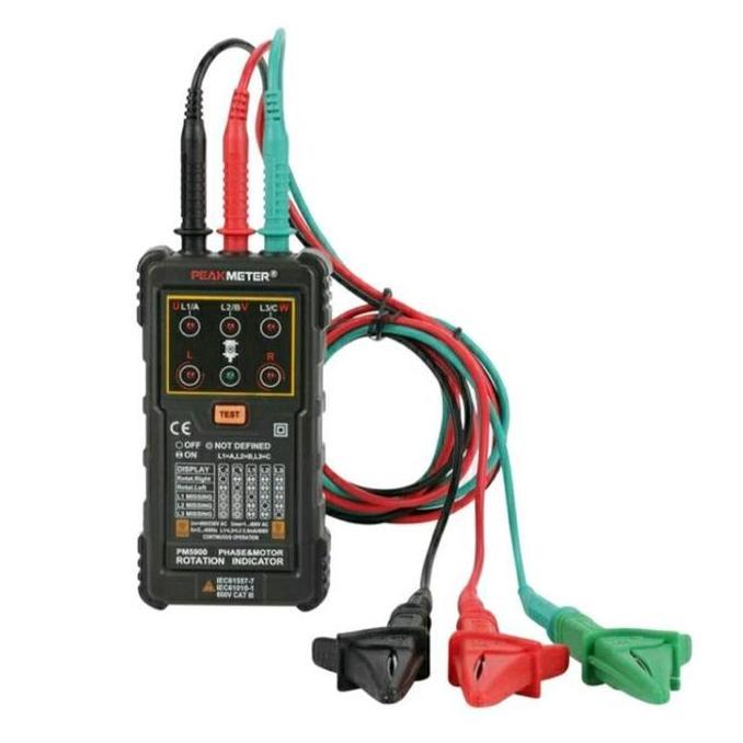 Digital 3 Three Phase Indicator Rotation Sequence Meter Tester PM5900