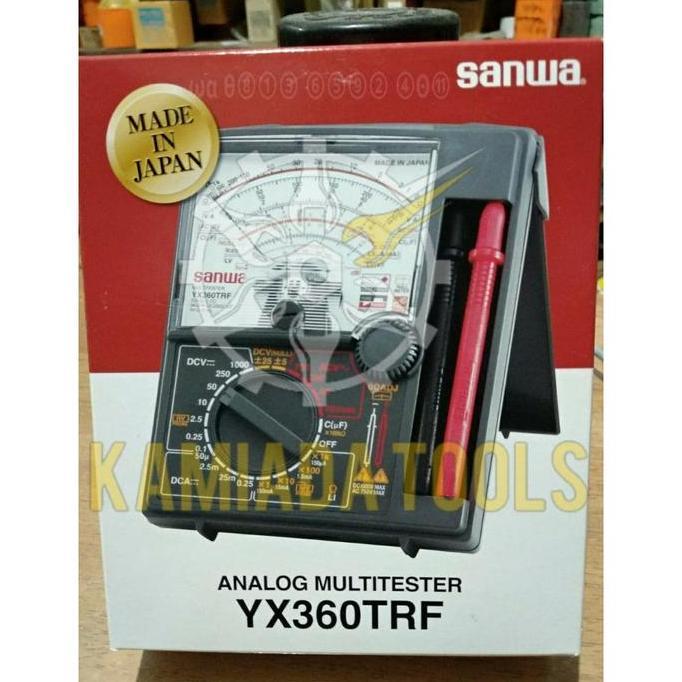 Multimeter Analog/ Multi Tester Analog/ Avometer SANWA YX 360 TRF