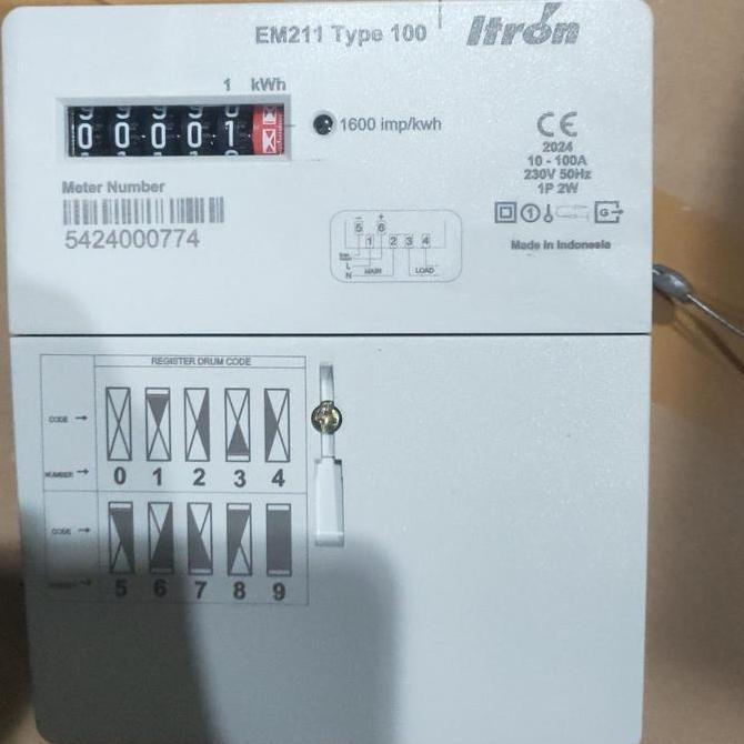 EM211 TYPE 100 ITRON KWH METER