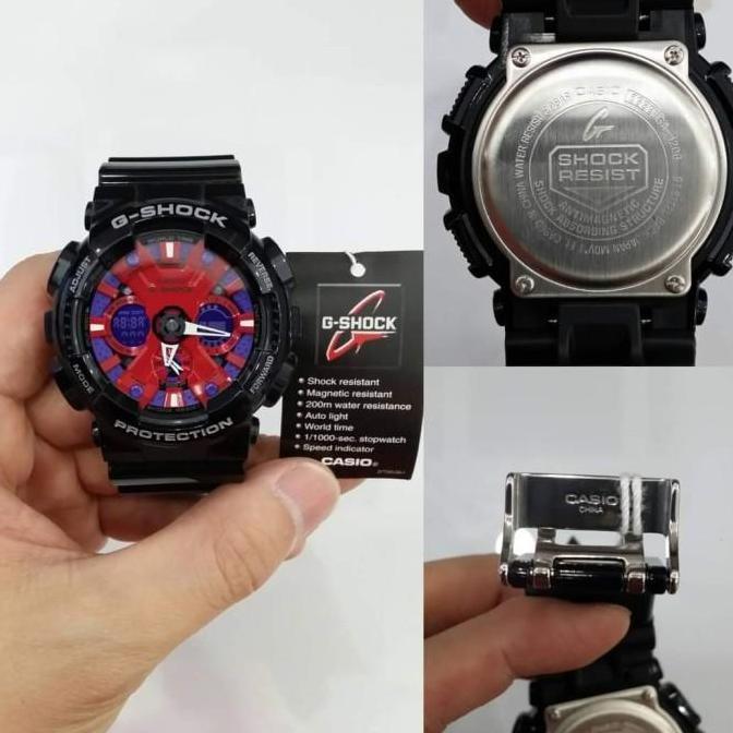 JAM TANGAN CASIO G SHOCK GA-120B-1ADR GA120B-1A ORIGINAL