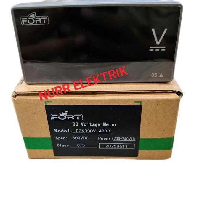 Digital DC VoltMeter / Volt Meter Digital DC 48x96 FCN300A-48DC FORT