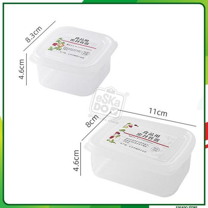 Kotak Penyimpanan Makanan Beku Freezer / Refrigerator Storage Box