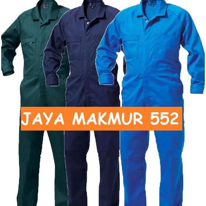 Wearpack / katelpak / coverall seragam bengkel Polos