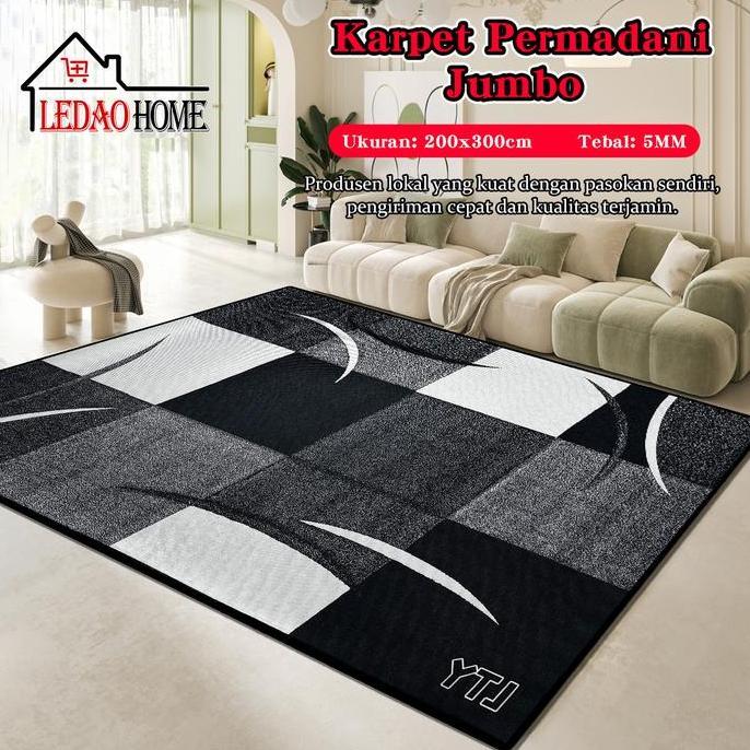 Promo Karpet Lantai Eropa Style Karpet Lantai UK200x300cm /Karpet Permadani Ruang Tamu COD