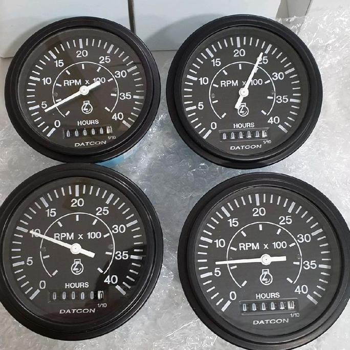 RPM WITH HOURMETER/ HOUR METER/ TACHOMETER Merek Datcon