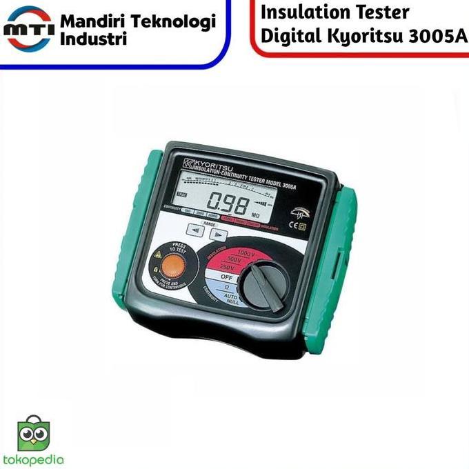 Insulation Tester Digital Kyoritsu 3005A Megger Digital Kyoritsu 3005A
