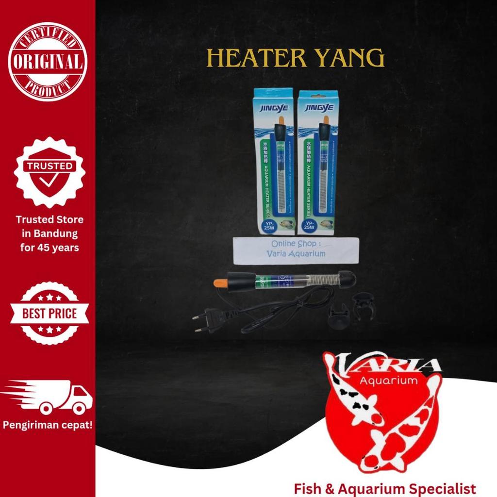 Jingye Heater Aquarium YP-25W Penghangat Air Aquarium 25 Watt