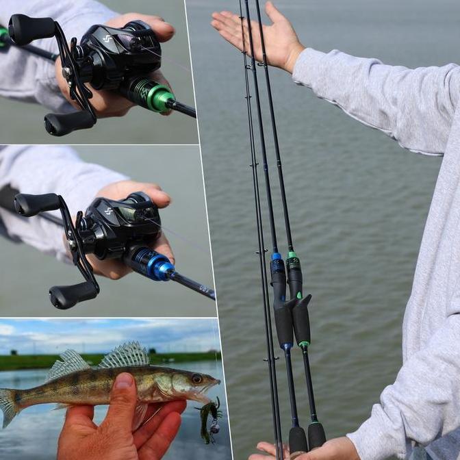 SougayilangCod Joran Pancing, Joran Pancing Solid Ul 1,8M-2,1M - Joran Pemintalan/Pengecoran Badan K