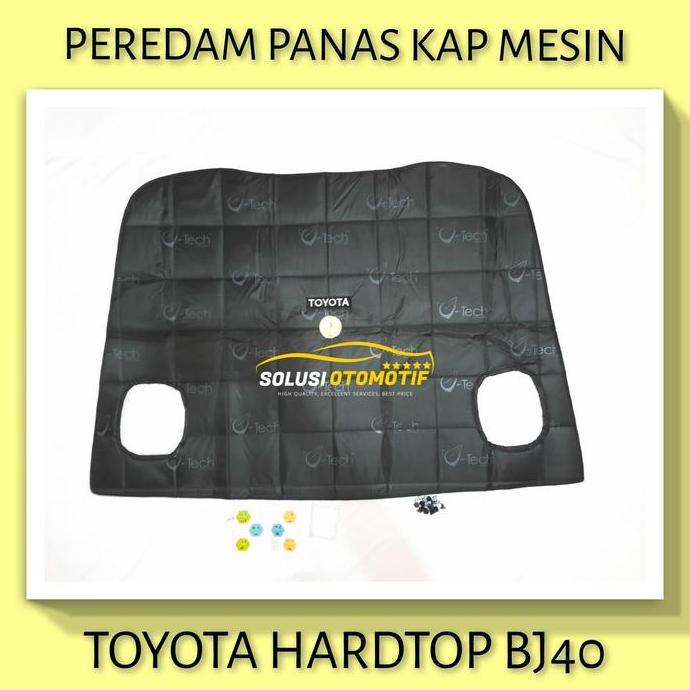 Promo TOYOTA HARDTOP BJ40 FJ40 Peredam Panas Kap Mesin Aksesoris Mobil VTECH COD