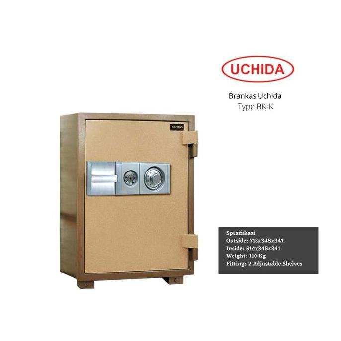 Ready stock Brankas Uchida BK-K Uchida Brankas Tahan Api BK-K