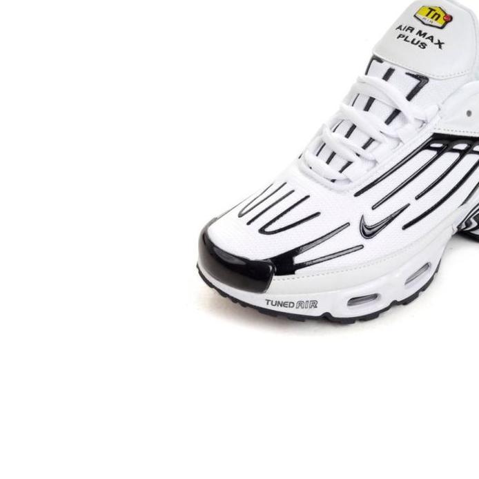 New  Sepatu Nike Air Max Tn 3 White Black
