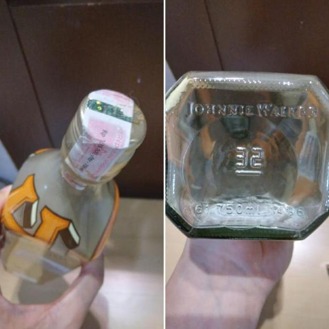 Ready stock BOTOL KOSONG Original bekas miras JW gold