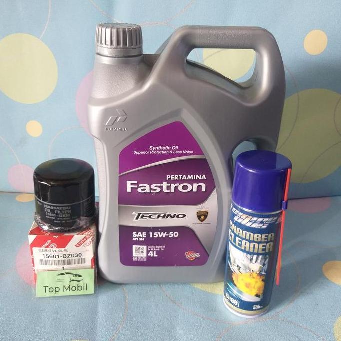 NEFERPITOU Paket oli Fastron 15W-50 Ayla Agya Calya Sigra Avanza Xenia Luxio (3)