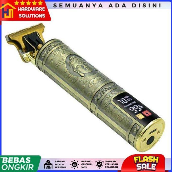 SKYNANI Alat Cukur Rambut Elektrik Hair Clipper Trimmer Model Buddha - T9