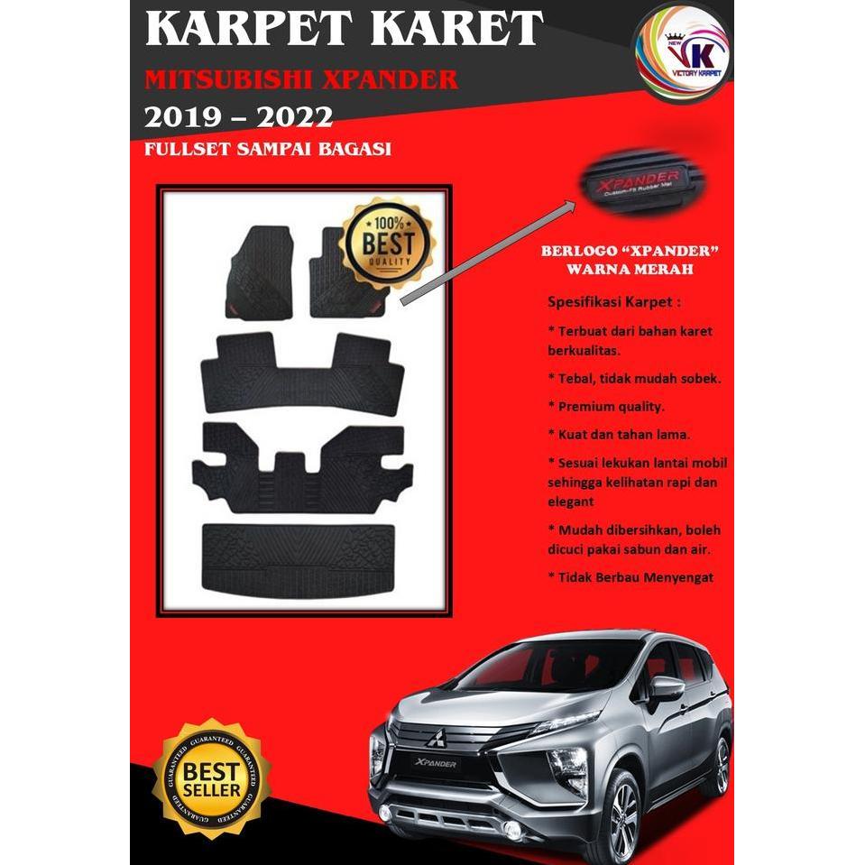 DS332 - KARPET MOBIL XPANDER CROSS 2019/2021 PREMIUM FULL SET