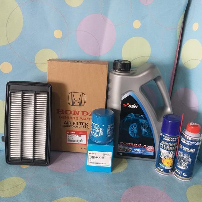 NEFERPITOU Paket service oli win 10W-30 Civic Turbo 1500cc Tahun 2006 (5)