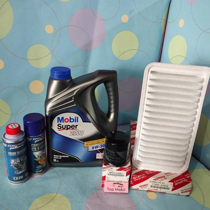 NEFERPITOU Paket service oli Mobil Super 2000 5W-30 Altis (5)