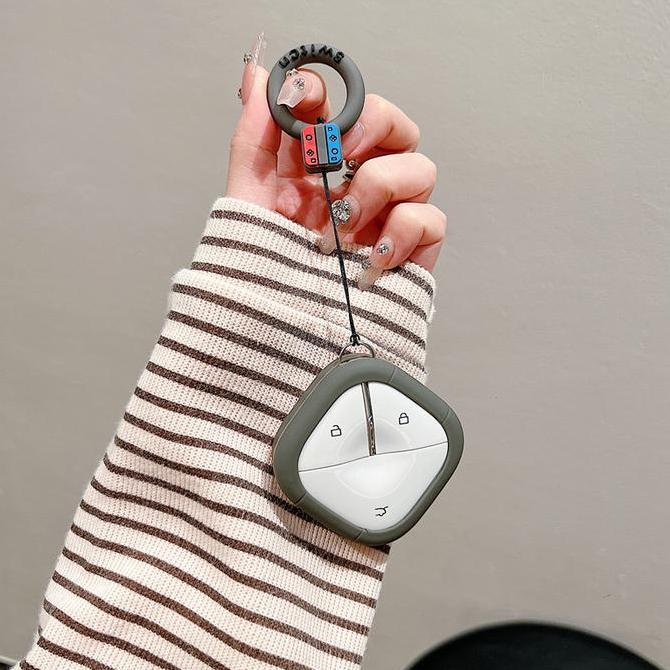 DV265 - Cover Remote Kunci Wuling Air EV Binguo  Sarung Kunci Remote Wuling EV Binguo