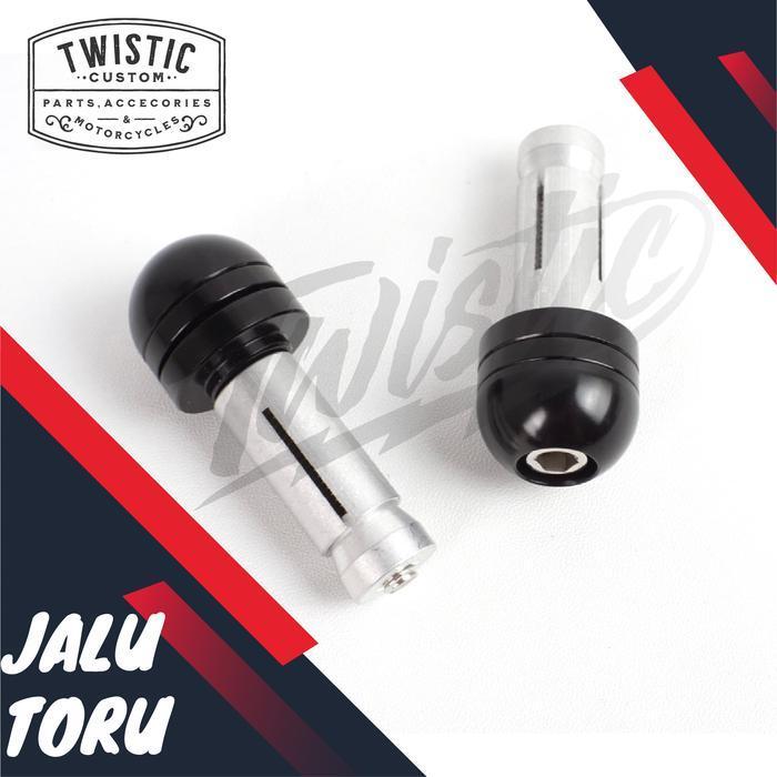 (Termurah) Jalu Bar End Stang Stabilizer Mini Toru Motor W175 Xsr 155 Benelli Tvs Bestseller