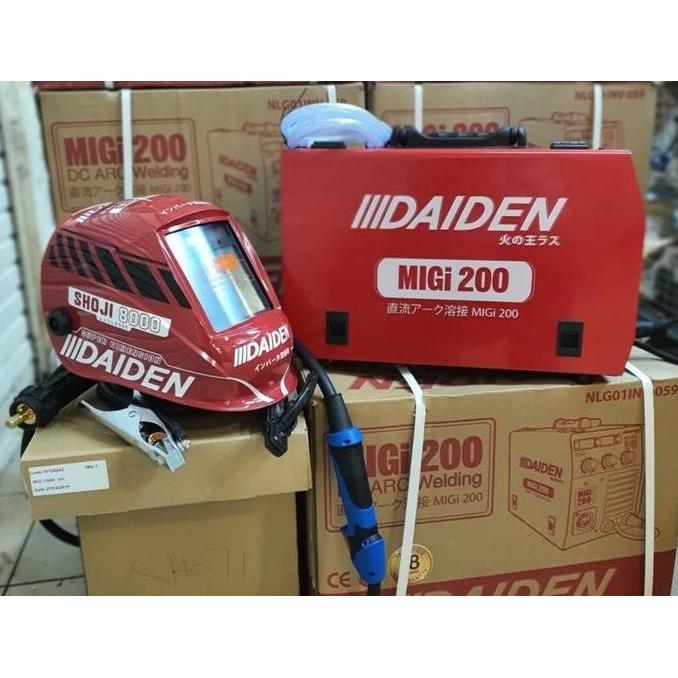 Promo Daiden Travo Las Mig Co 2 Tanpa Gas - Welding Mig 200 Migi Japan Cod