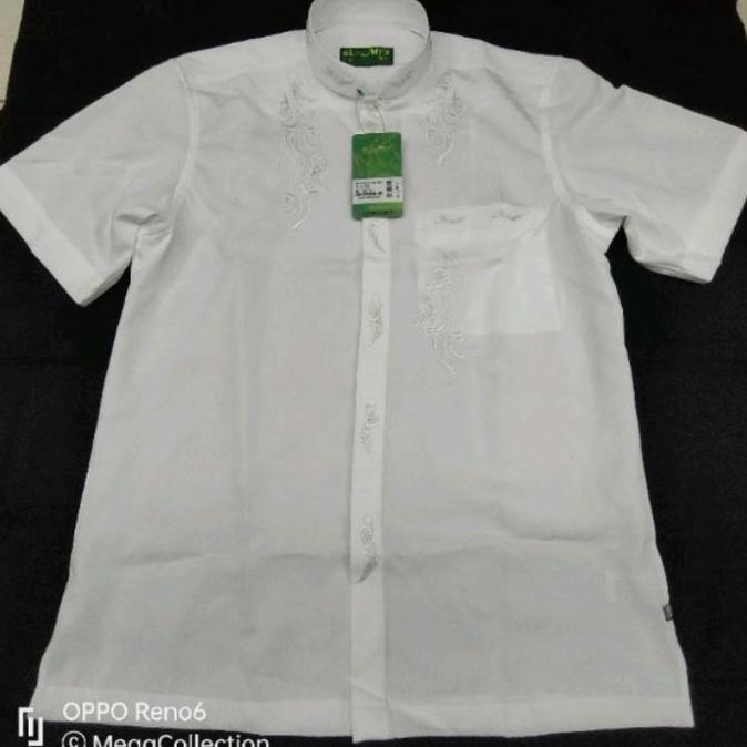 Baju Koko Almia Lengan Pendek-Koko Almia 100 % Original Fashion Pria Terlaris