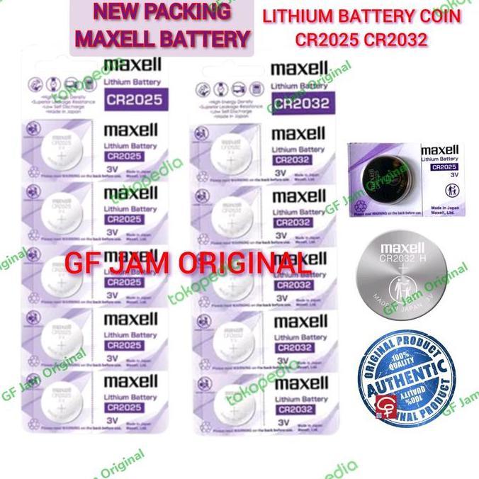 BATTERY BATERAI BATERE SONY CR 2025 CR 2032 UNTUK REMOTE MOBIL DLL