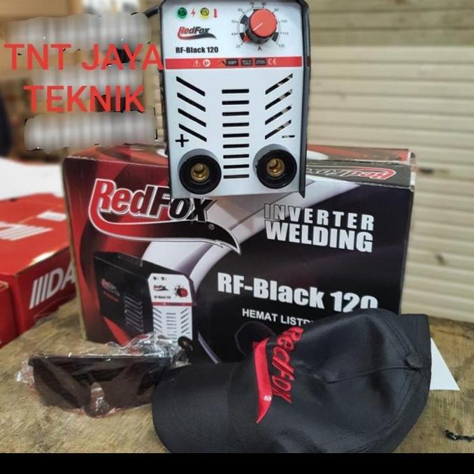 Promo Mesin Las Inverter Redfox Mma 120 Travo Las Redfox Rf Black 120 Cod