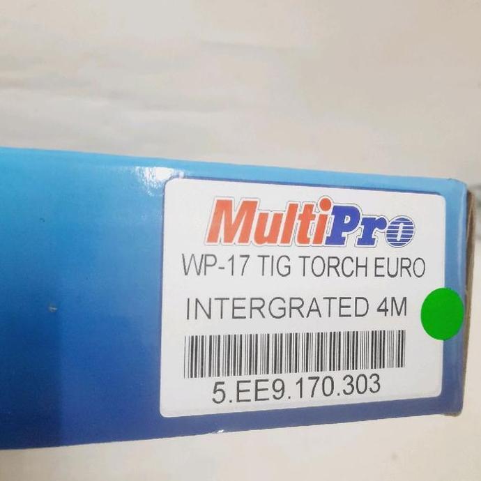 Promo Tig Torch Stang Las Argon Type Wp17 4 Meter Torch Euro Multipro Wp 17 Cod