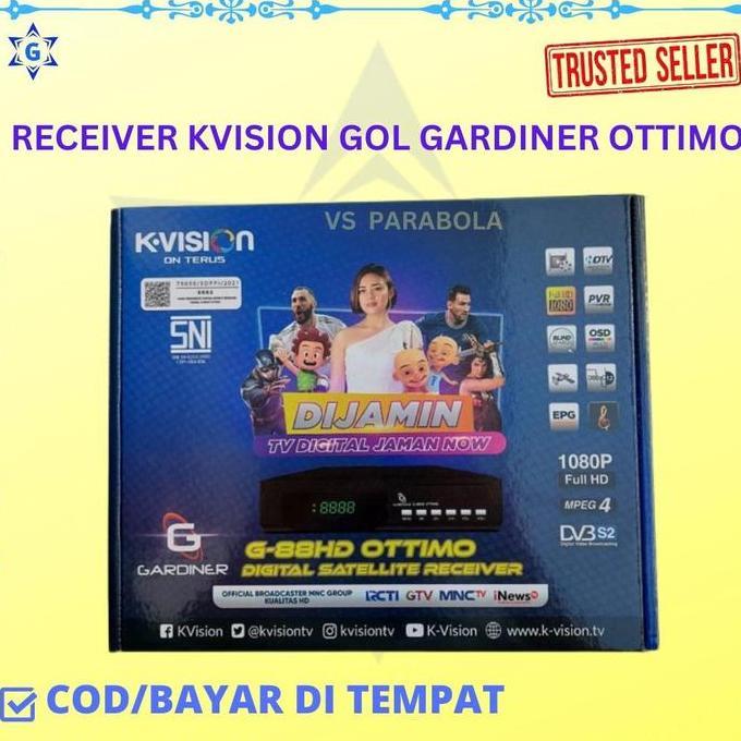 Receiver Kvision GOL Gardiner Ottimo RCA