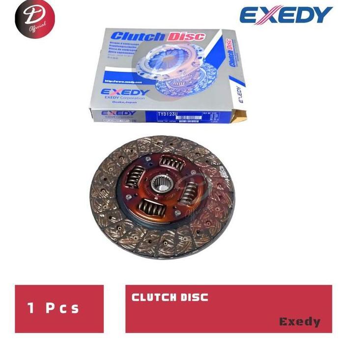 Clutch Disc Kampas Kopling Toyota Innova Bensin 2.0 2.000Cc Tahun 2004-2015 Exedy Tyd123U Asli Origi