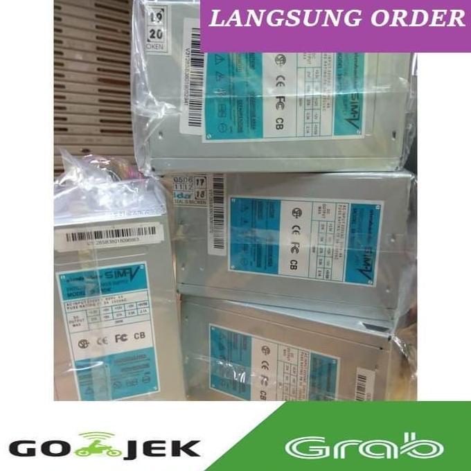 Power Supply PC Simbadda 380Watt, PSU SimV loosepack (Copotan Casing)