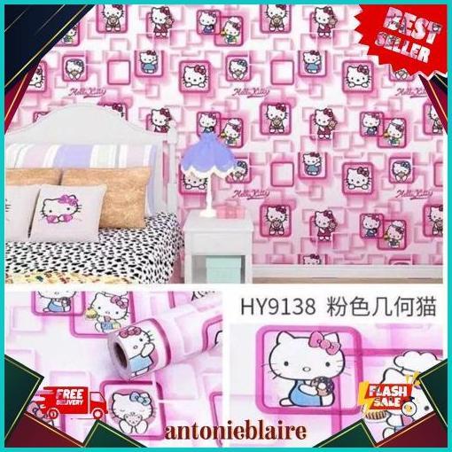 Termurah Wallpaper Dinding Kamar Anak Wallpaper Dinding Hellokitty Frozen Wallpaper Dinding Karakter