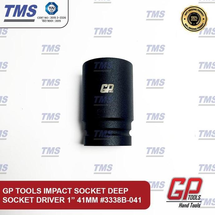 EXAMINER GP TOOLS IMPACT SOCKET DEEP SOCKET DRIVER 1 41MM #3338B-041