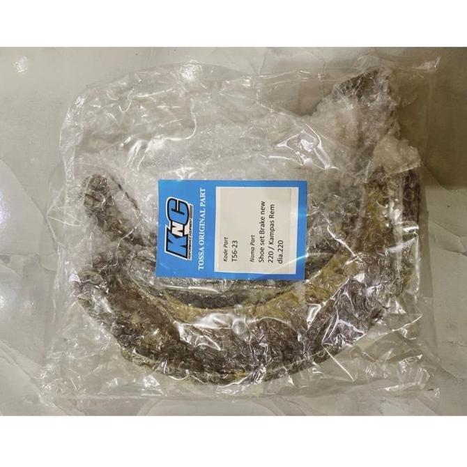 KNOV Kampas Rem Belakang 22 cm Tossa Giga Original