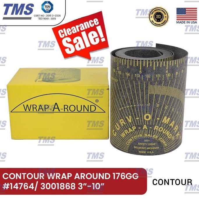 EXAMINER Meteran Pipa COUNTOUR Wrap Around 176 GG 3" - 10 " #14764 Original