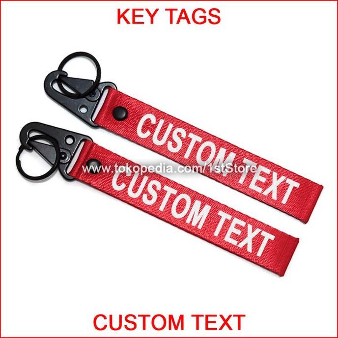 CUSTOM Gantungan Kunci Motor Mobil Keychain Unik Printing not Bordir