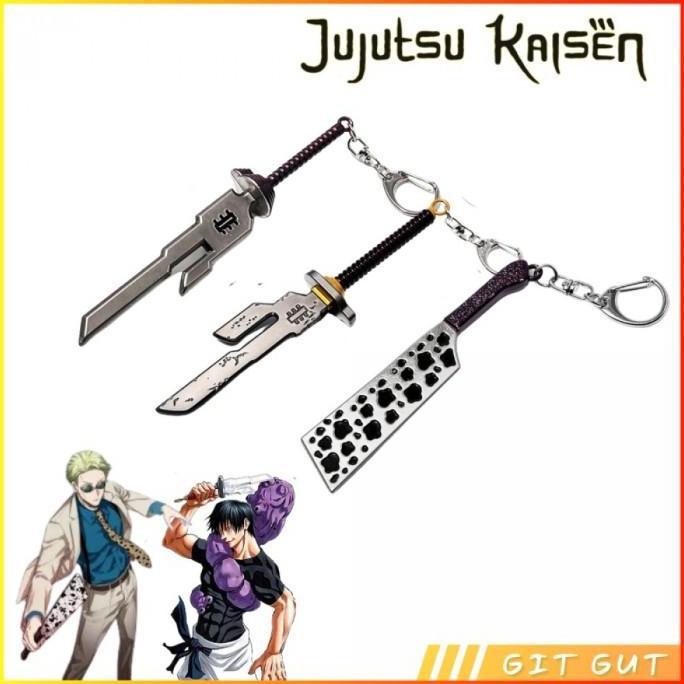 Keychain Gantungan Kunci Jujutsu Kaisen Toji Nanami Weapon Cursed Tool