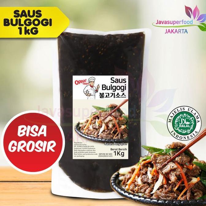Saus bulgogi korea 1Kg / Sauce bulgogi saus daging BBQ STEAK PS