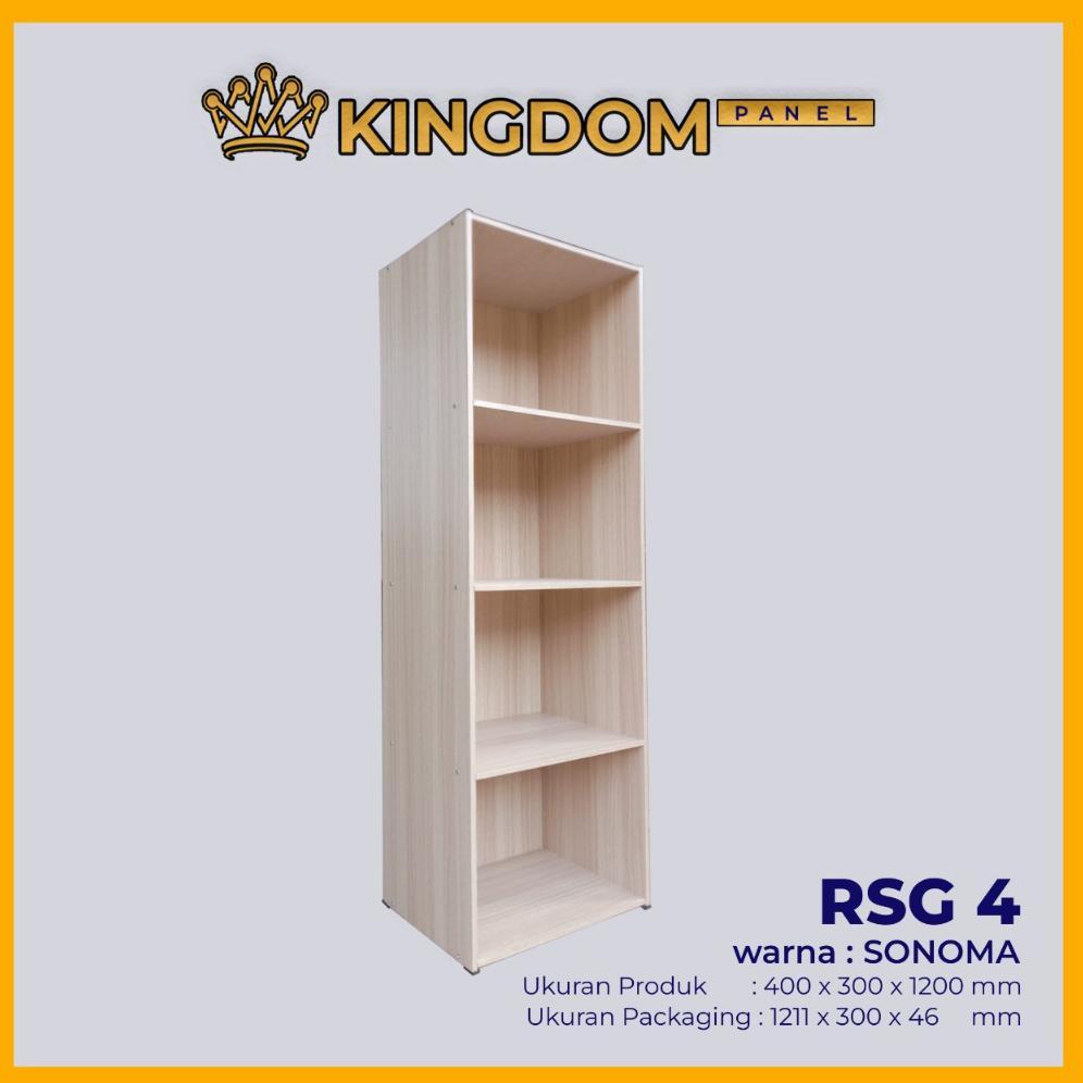 Rak Serbaguna / Rak Susun / Rak Buku 2 3 4 Susun